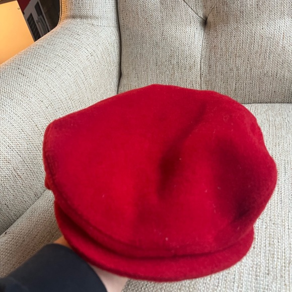 VINTAGE Roots Canada 1998 Official Olympics Fleece Hat Beret Winter - Picture 3 of 8